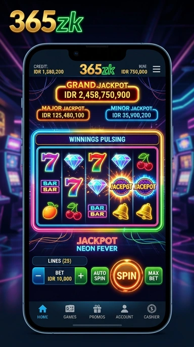 Tampilan utama aplikasi batmantoto